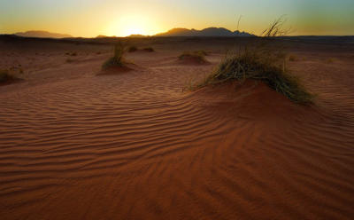 dune sunset.