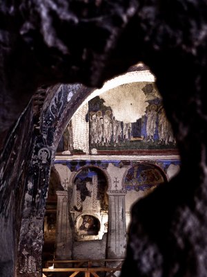 Detalle interior de la iglesia