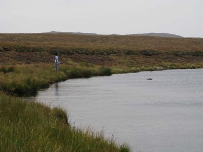 Kenny fly fishing on Ceartabhat.jpg