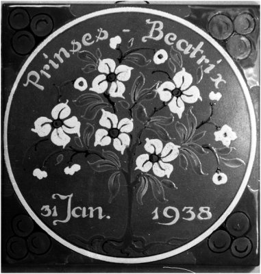 Geboortetegel Beatrix 1938