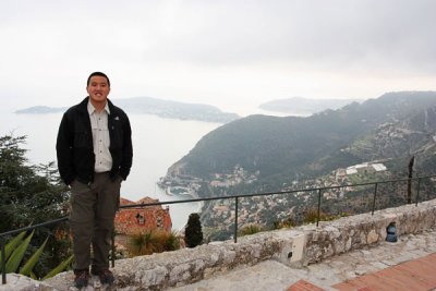 View from Eze Village