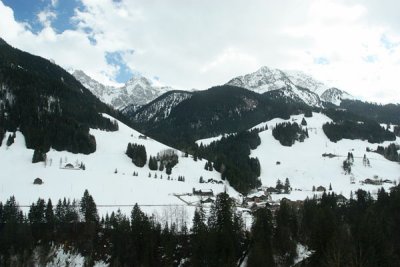 View from the Golden Pass Panoramic train