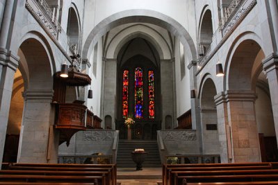 Inside Grossmünster