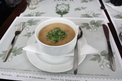 U Fleků potato soup