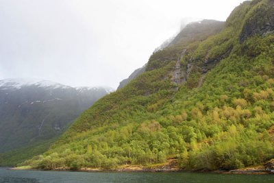 Fjord cruise on the Sognefjord to Gudvangen