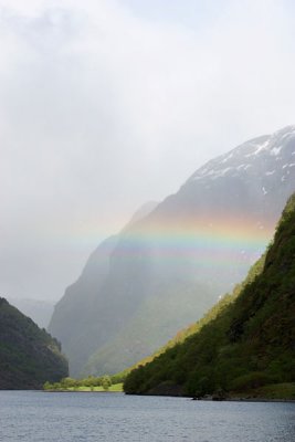 Fjord cruise on the Sognefjord to Gudvangen