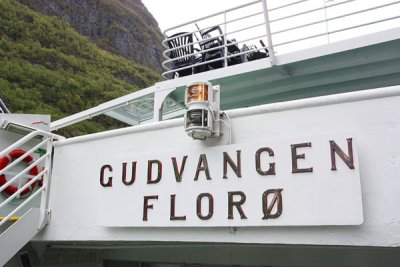 Fjord cruise on the Sognefjord to Gudvangen