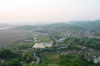 View of Dandong from Tiger Mountain
