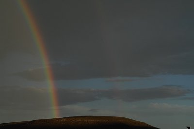 DOUBLE RAINBOW AT THE KAROO