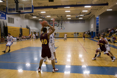 Jon Freshman Basketball 2-08