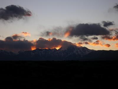 A nice Sunset in the Andes