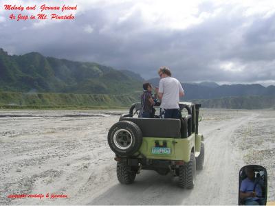 4x4 Jeep at Mt. Pinatubo