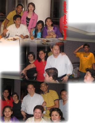 The happy group...