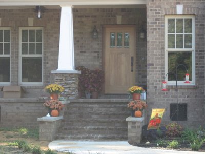 North side steps