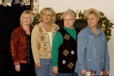 Campbell sisters-L to R; Carolyn, Carla, Libby, Kay