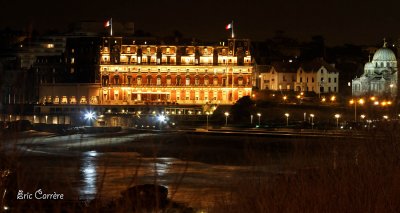 Hotel du Palais and Orthodox Church in Biarritz :)