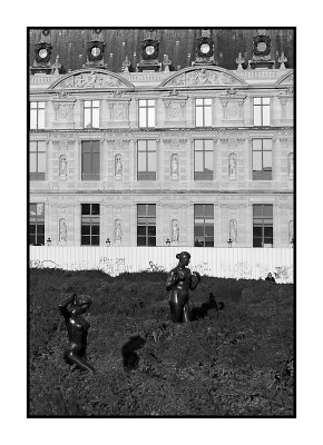 Statues aux jardins des Tuileries