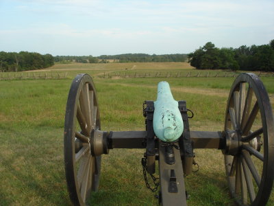 1st Manassas.  Looking towards Buck Hill