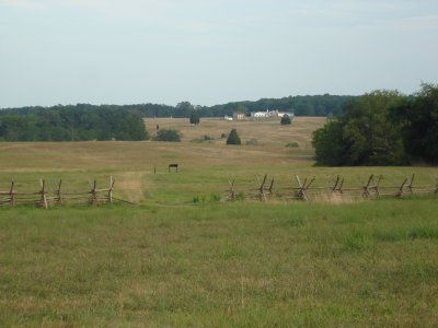 1st Manassas (Visitors Center) from Confederate positions