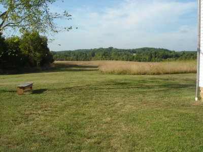 Backyard of Brawner Farm