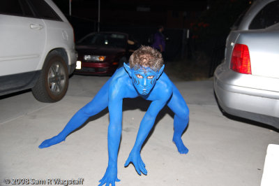 Never know who might be lurking around your cars.