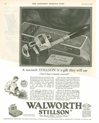 Walworth wrench Sat Eve Post 1925