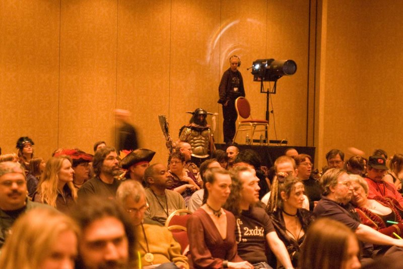 Masquerade crowd