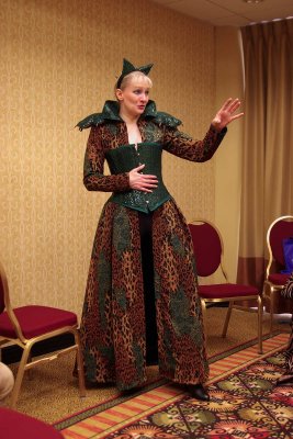 Lori telling theatrical stories - 1