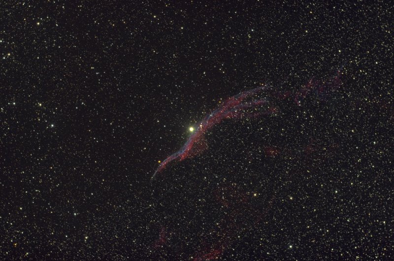 NGC 6960 - Zahodni del Tanice