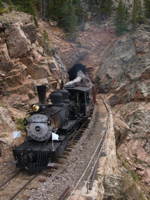 Leaving Rock Tunnel