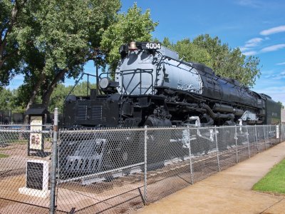 Big Boy 4004 in Cheyenne, Holiday Park, WY