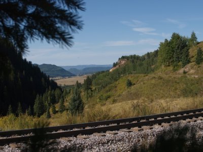 Track above Chama Valley
