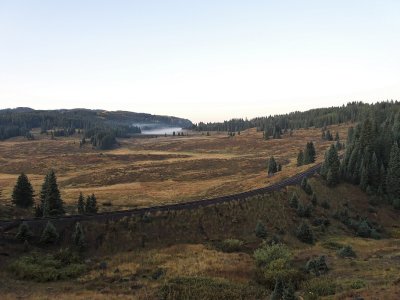 Early next morning on Cumbres