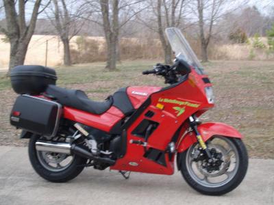 The Spicy Red Motorcycle