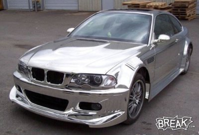 Chrome Paint BMW