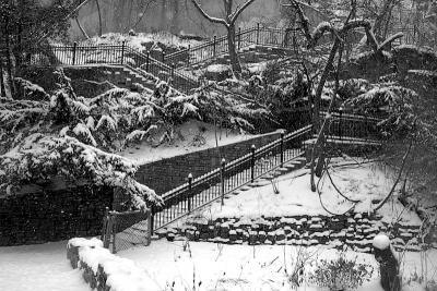 Stairways to Minnehaha Falls