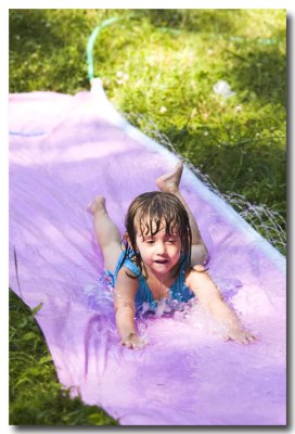 July 26: Lorelei uses her Slip and Slide