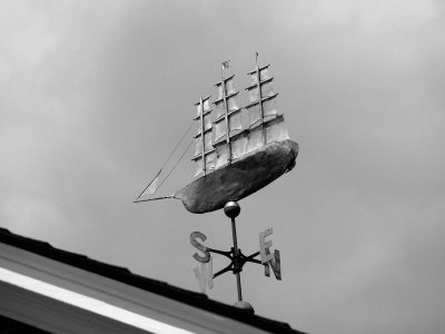 This weathervane is owned by a local bank....oh well....