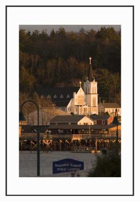 Dec. 3: Late afternoon in Boothbay Harbor and ....