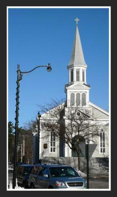 ...classic New England architecture...