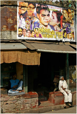 Street corner-Calcutta