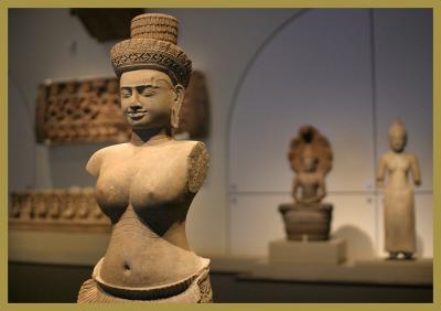 Angkor deity- SF Asian Art Museum
