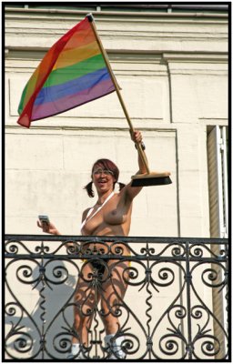 WARNING: SOME NUDITY-Gay parade