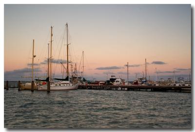 Port Albert at sunset