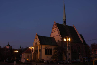 Pardubice,church
