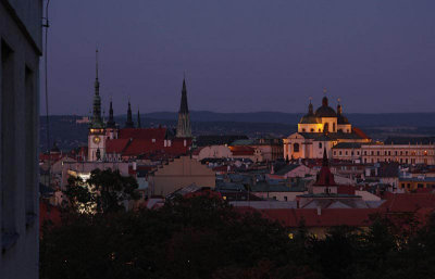 Olomouce,view from Hotel Flora