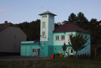near Olomouce,fire station