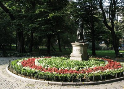 Planty Gardens, Ring of gardens round Krakow's Old Town