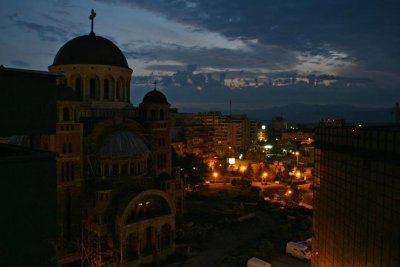 orthodox church-night
