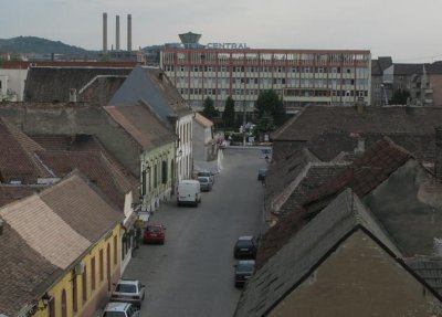 view from Hotel Traube